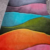 فرش ۴ متری فوق العاده خوشمزه رنگ