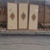 درو پنجره اهنی کاملآ سالم