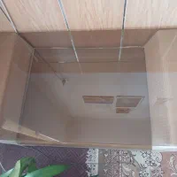 مبل راحتیومیزعسلی شیشه ای  بزرگ و۴عددعسلی|مبلمان خانگی و میز عسلی|سمیرم, |دیوار