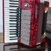 آکاردئون ولمستر آلمان ۹۶ باس|پیانو، کیبورد، آکاردئون|گرگان, |دیوار