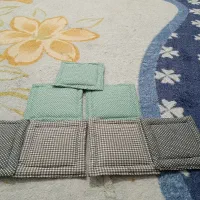 دستگیره اشپز خانه خالدار چهار خانه نخی خوشگل