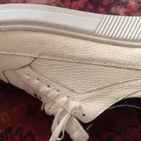 کفش ونس سفید تمام چرم تبریز|کیف، کفش، کمربند|لار, |دیوار