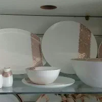 چینی استخوانی بان چاین برند مقصود، ۶نفره|ظروف سرو و پذیرایی|سنگدوین, |دیوار