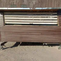 کانکس چوبی نمای روبرو کرکره ای|مصالح و تجهیزات ساختمان|سیرجان, |دیوار