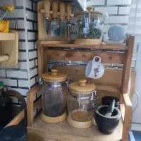 استند چوبی کشودار