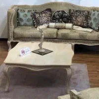 ست کامل مبل چوب راش پتینه در کرج|مبلمان خانگی و میز عسلی|تهران, آبشار|دیوار