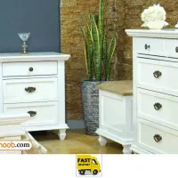 سرویس خواب دونفره نو وآکبند زیر قمیت|تخت و سرویس خواب|اردکان, |دیوار