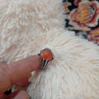 انگشتر نقره سنگ اصلی یمنی
