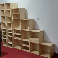 حراج مبل کمد ویترینی قفسه کتاب میزتحریر|کتابخانه، شلف، قفسه‌های دیواری|کرج, رجب‌آباد|دیوار