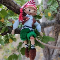 عروسک پینوکیو|اسباب‌بازی بچه|چادگان, |دیوار