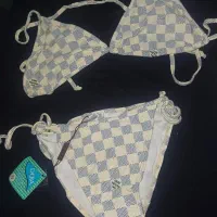 مایو زنانه/دخترانه دوتکه تاسایز80 امکان ارسال