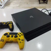 PS4 PRO 1T کپی خور دو دسته|کنسول، بازی ویدئویی و آنلاین|ازنا, |دیوار