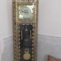 ساعت ایستاده برنجی