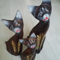 حراج عمده مجسمه چوبی وارداتی|مجسمه، تندیس، ماکت|تهران, سبلان (لشگر)|دیوار