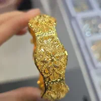 دستبند و النگو طرح طلا عربی