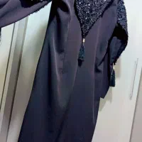 مانتو مشکی سورمه ی کرم مجلسی کتی کاپشن بافت پالتو|لباس|مشهد, ابوذر|دیوار