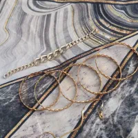 النگو دستبند زنجیر ماری