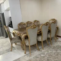 ناهار خوری ۸ نفره چوب راش گرجستان|میز و صندلی غذاخوری|تهران, مشیریه|دیوار