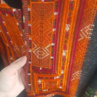 مانتو با طرح سنتی دست دوز کاملا نو|لباس|کرج, کمال‌شهر|دیوار