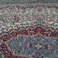 دو عدد فرش کارکرده و مبل