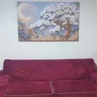 تابلو دکوری ابرنگ سه بعدی