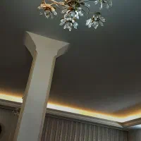 لوستر شیک شش شاخه طلایی