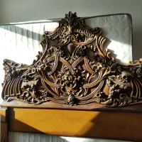 تخت تمام  منبت چوب گردو