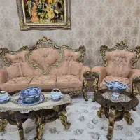 مبل سطنتی ،۹نفره ،در حد نو ،