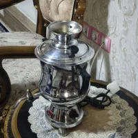 سماور برقی  عادل تمام برنز ارتفاع۳۷cm