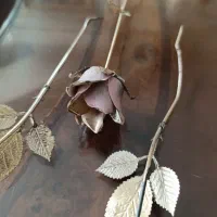 گل رز نقره|صنایع دستی و سایر لوازم تزئینی|تهران, قزل قلعه|دیوار