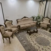 مبلمان ۹ نفره استیل به همراه *بوفه*