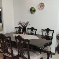 سرویس مبل کلاسیک چوب|مبلمان خانگی و میز عسلی|کرج, شهرک جهان‌نما|دیوار