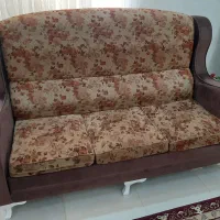 مبل راحتی ۷ نفره به همراه جلو مبلی|مبلمان خانگی و میز عسلی|آستانه اشرفیه, |دیوار