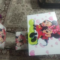 میز و صندلی با جای کتاب و دفتر کودک