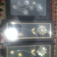 تابلو ۳ عدد گل|تابلو، نقاشی، عکس|تبریز, |دیوار