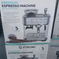 جارو رباتیک و ماکروفر توکار اسپرسوساز نیمه صنعتی