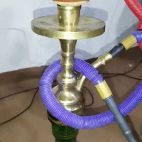 قلیون برنجی درجه ۱قدیمی|صنایع دستی و سایر لوازم تزئینی|مشهد, کوی دروی|دیوار