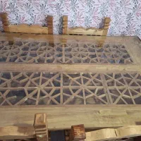 میز نهار خوری 6 نفره میز و صندلی|میز و صندلی غذاخوری|یاسوج, |دیوار