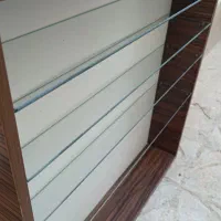 شلف دیواری آرایشگاه ناخن کاری مخصوص جا لاکی|کتابخانه، شلف، قفسه‌های دیواری|چهارباغ, |دیوار