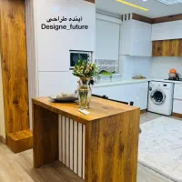 کابینت همراه تمام وسایل یراق وصفحه تاپس وضدآب سینک
