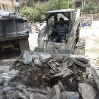 حمل نخاله و خاک تهیه مصالح با انواع ماشین آلات