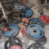 صفحه کارکرده و دمبل کارکرده کیلویی ۱۵۰
