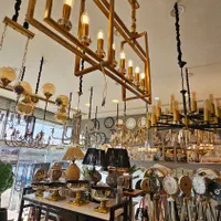 لوستر خطی 8 شعله انتیک برند شرکتی عمده و تک