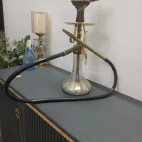 قلیون عربی برنجی معاوضه با انگشتر نقره مردانه