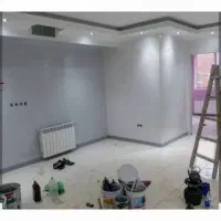 نقاشی ساختمان و درب ساختمان