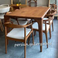 کارملا میز ناهار خوری و صندلی مینیمال ماهور|میز و صندلی غذاخوری|تهران, باغ فیض|دیوار