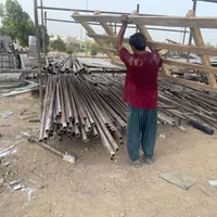لوله داربست ، بشکه بنایی، فنس چمنی