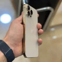 ایفون ۱۳پرومکس گلدبدون نقطه ۲۵۶گیگ تک سیم LLA