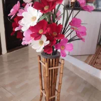 گلدان چوبی بزرگ