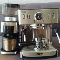 قهوه ساز نیمه صنعتی و اسیاب قهوه